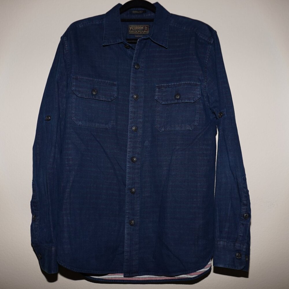 EUC - Pendleton Woolen Mills Long Sleeve Collared Button-Up Shirt - Size M